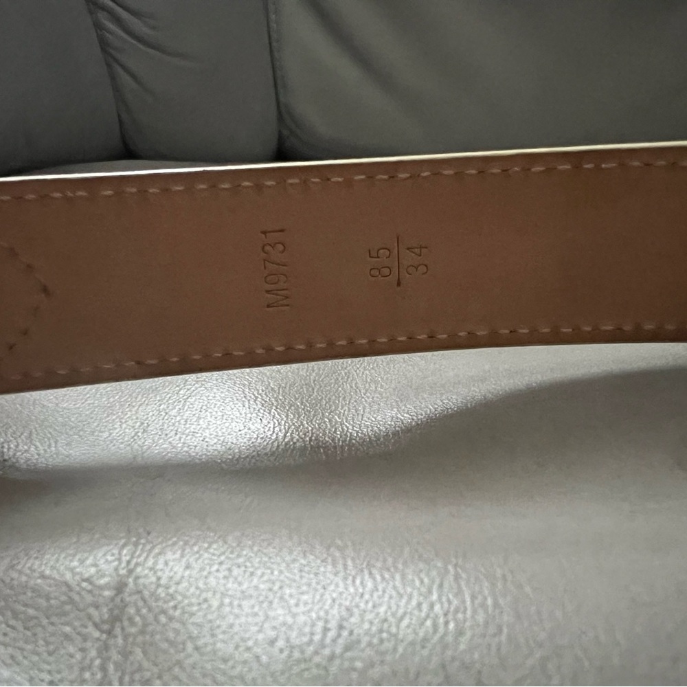 Louis Vuitton White Multicolor w/ Red Buckle and closure Belt - Picture 2 of 6